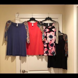 Bundle raglan  style tunics